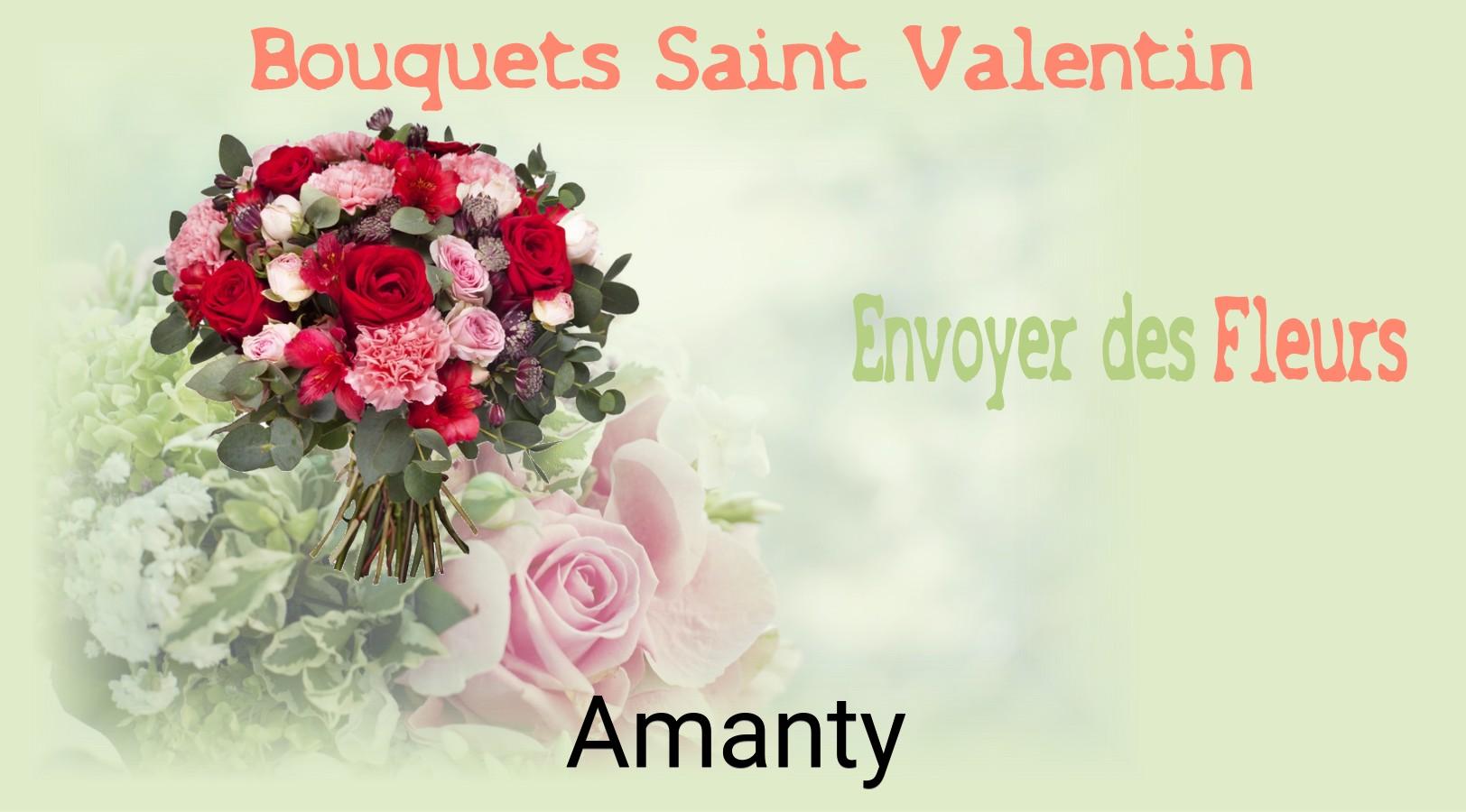 Roses de Saint-Valentin livrées à Amanty