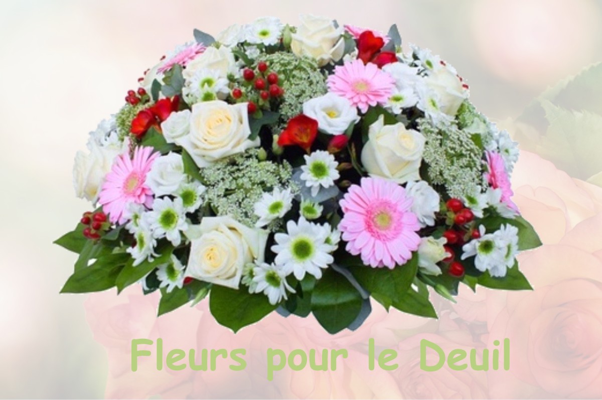 fleurs deuil AMANTY